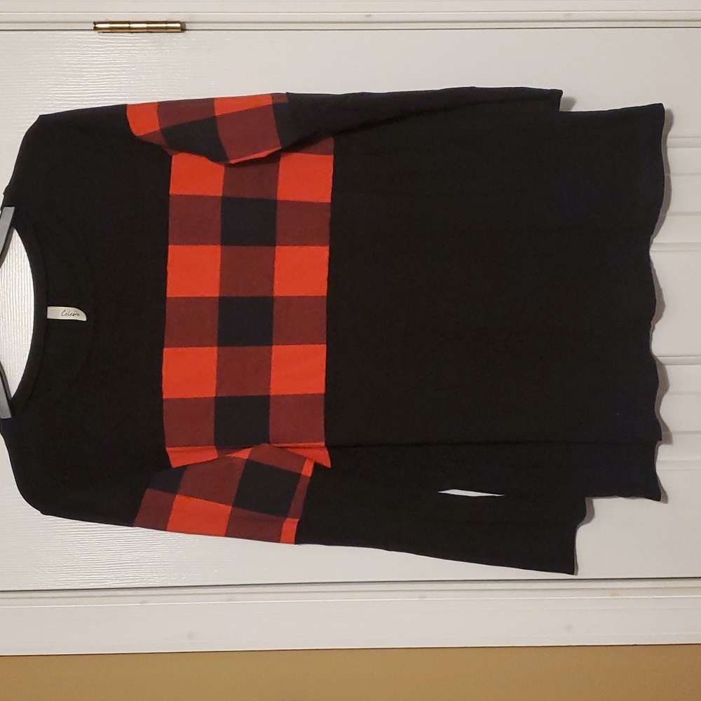 🌼Celeste buffalo plaid top